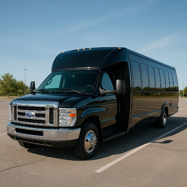 Charter Bus Rental Miami Gardens 18 Passenger Minibus